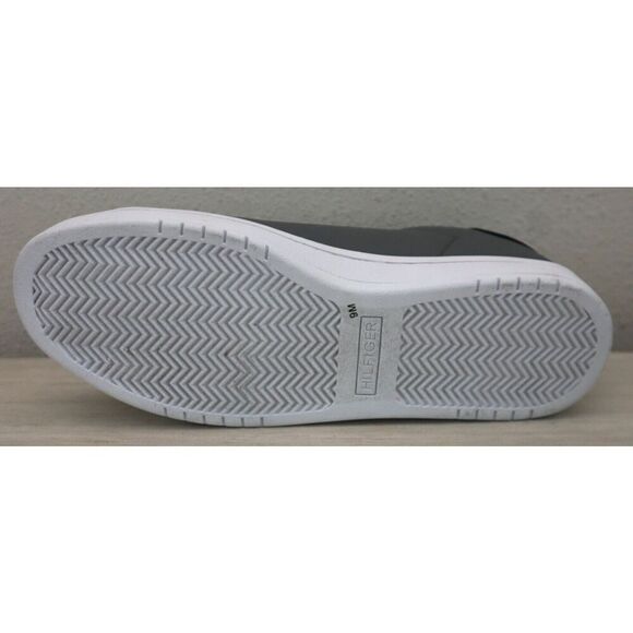 Tommy Hilfiger Men’s Sz 9M Light Gray Lampkin Flag Cup-Sole Low Top Sneakers SIB - Picture 6 of 12